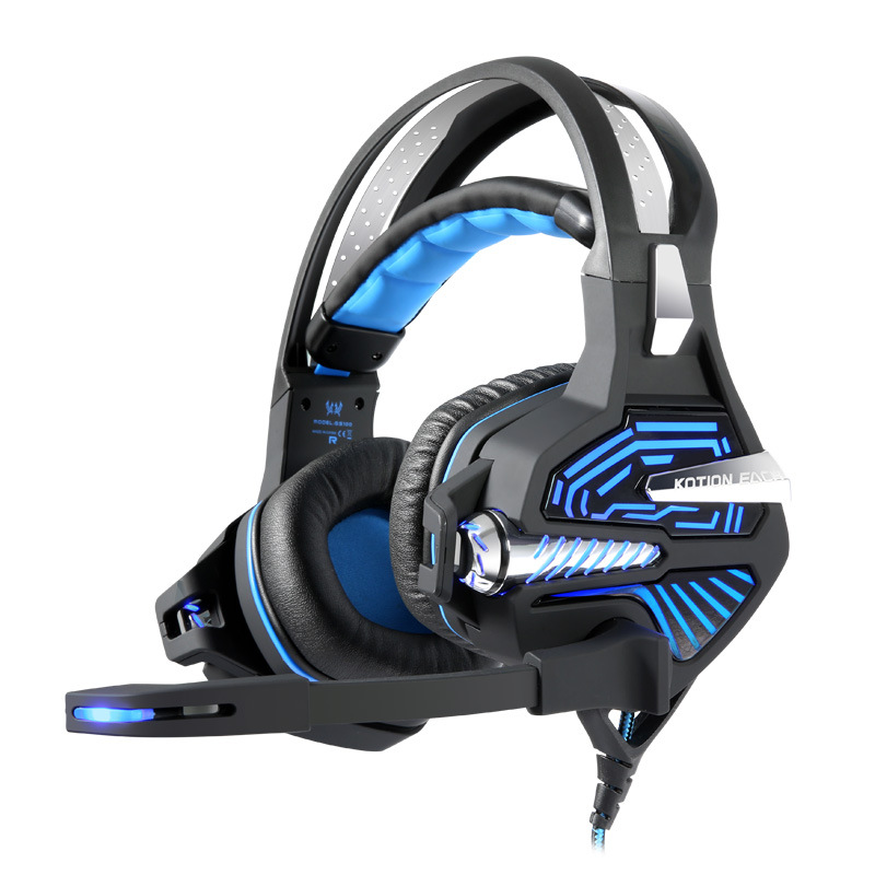 

Kotion Each GS100Z 7.1 Surround Gaming Headset Headphone with LED Light Microphone Wire Control