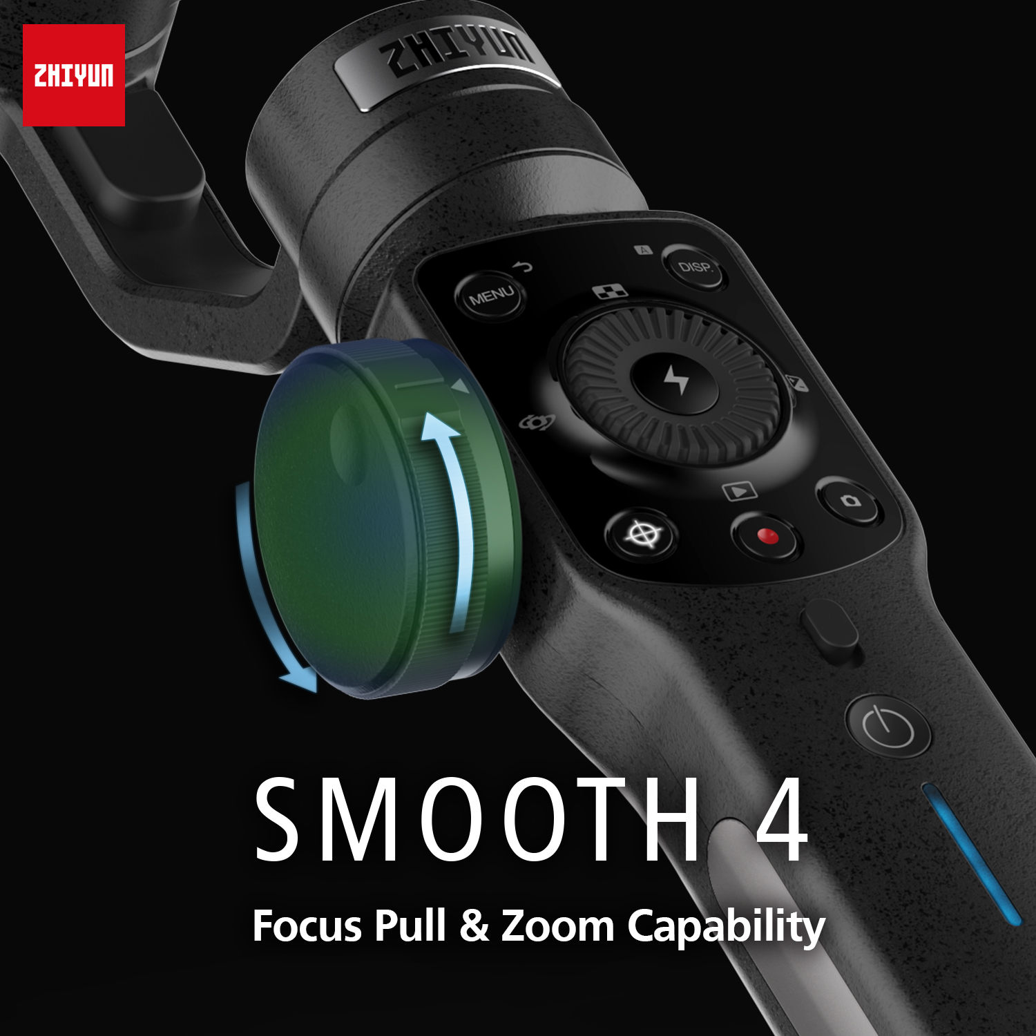 Zhiyun smooth 4 3-axis handheld smartphone gimbal stabilizer for iphone xs xr x 8plus 8 7p 7 samsung s9 s8 s7 & action camera