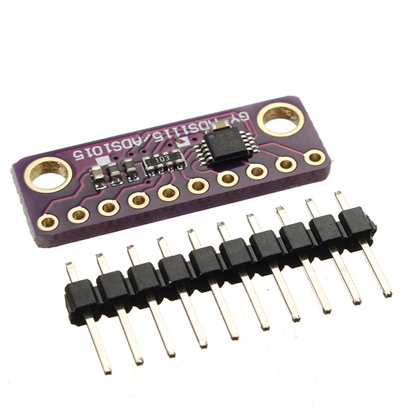 

10Pcs I2C ADS1115 16 Bit ADC 4 Channel Module With Programmable Gain Amplifier For Arduino RPi