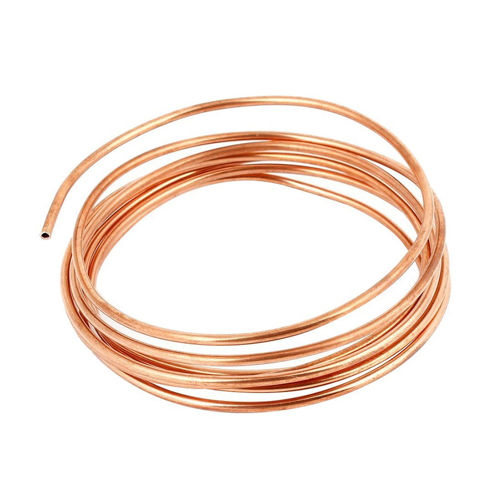 

5/16 Inch 5m Soft Coil Copper Tube Hose Air Conditioner Pipe Refrigerant Gas R410A Brass Tube