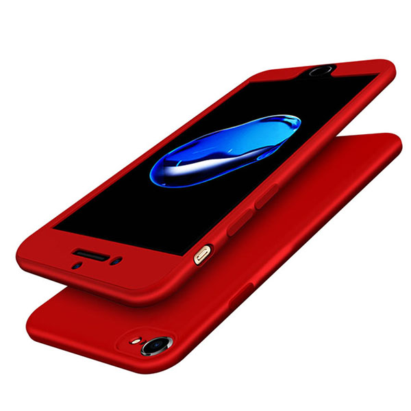

Bakeey ™ 2 в 1 360 ° Полный корпус Гибридный Передний ПК + Назад Soft Крышка TPU Чехол для iPhone 7