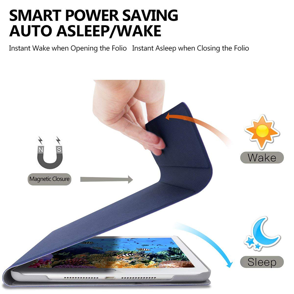 bluetooth Detachable Magnetic Auto Sleep Wake Up Keyboard Flip Kickstand Case For iPad Pro 11 Inch 2018 12