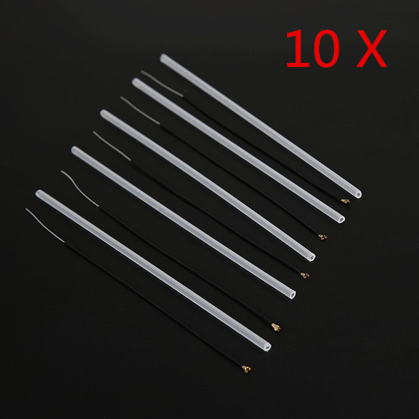 

10 PCS 2.4G TX & RX Antenna IPEX Port 15cm with Protective Tube for RC Drone FPV Racing