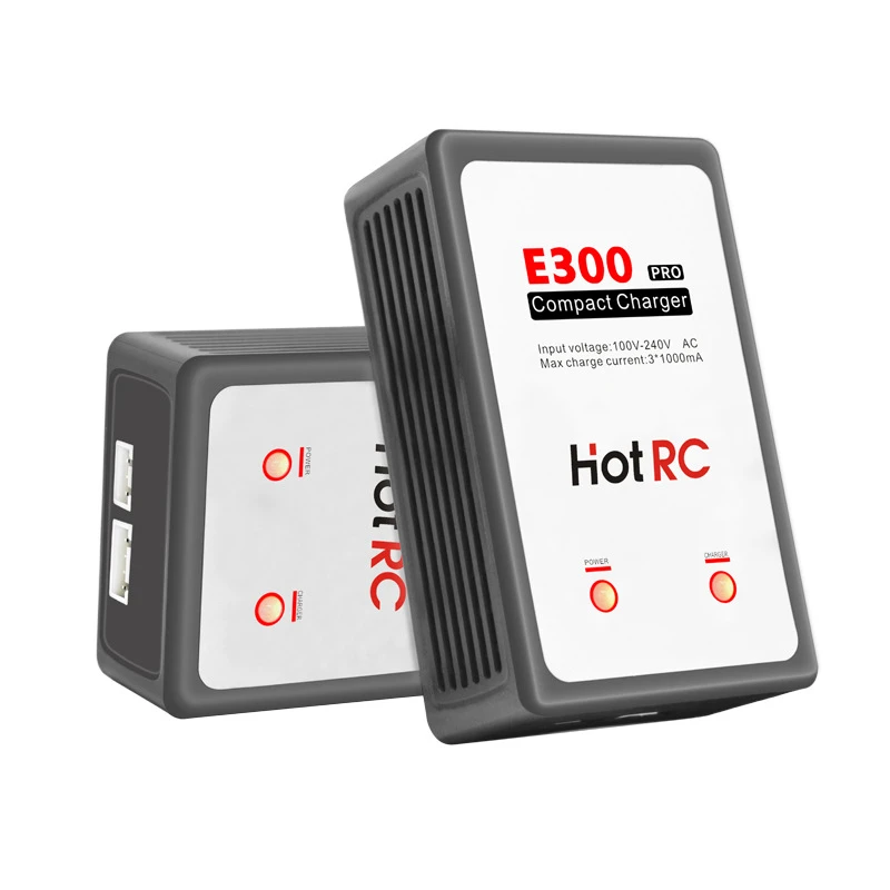 HOTRC E300 AC Battery Balance Charger for 2-3S Lipo Battery