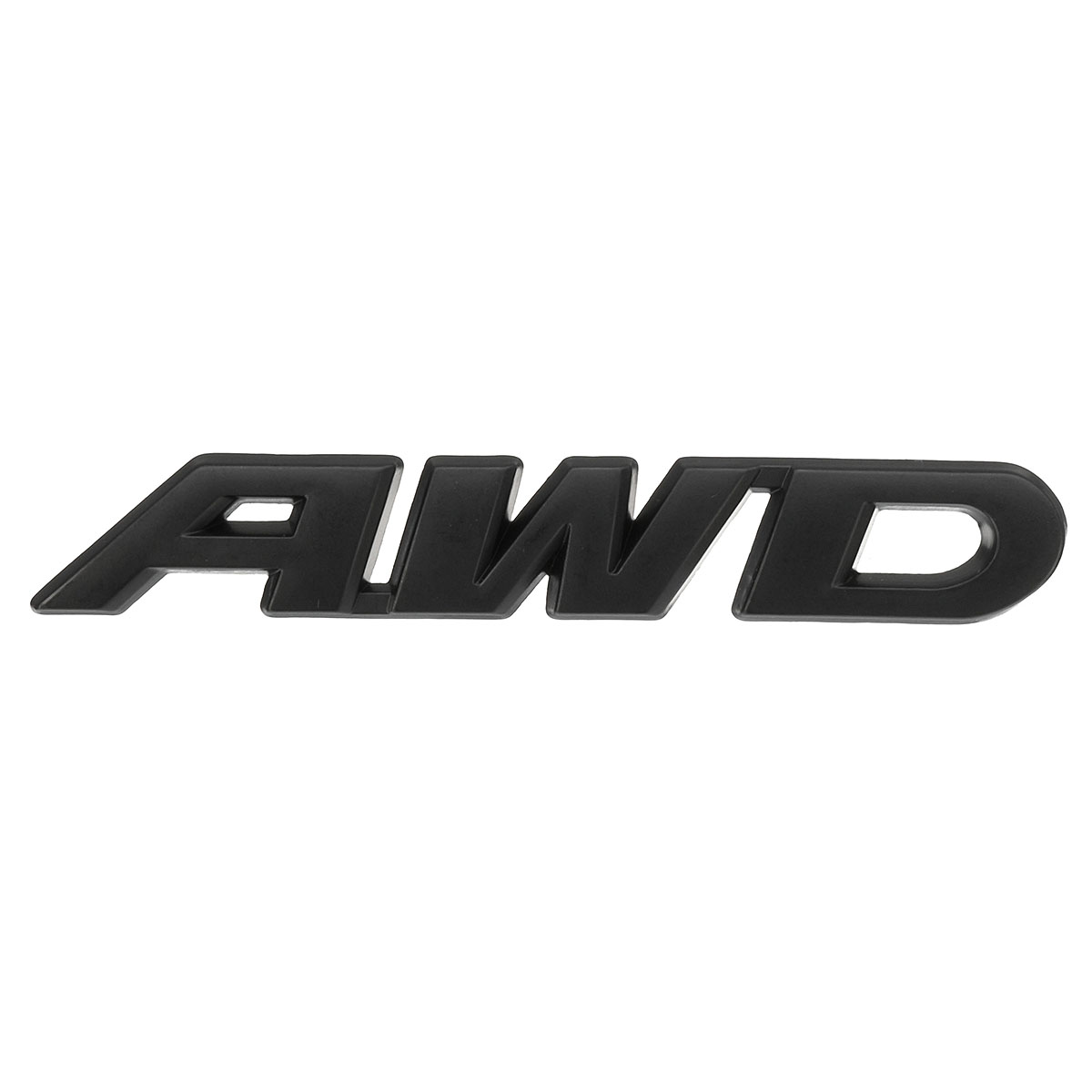 

AWD 3D Badge Rear Tail Stickers Black Emblem for 4 Wheel Drive SUV Offroad Car