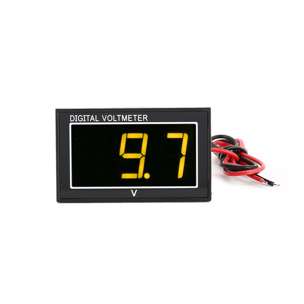 

DC 2.5-30V 2-Wire LED Digital Display Panel Voltmeter Electric Voltage Meter Volt Tester