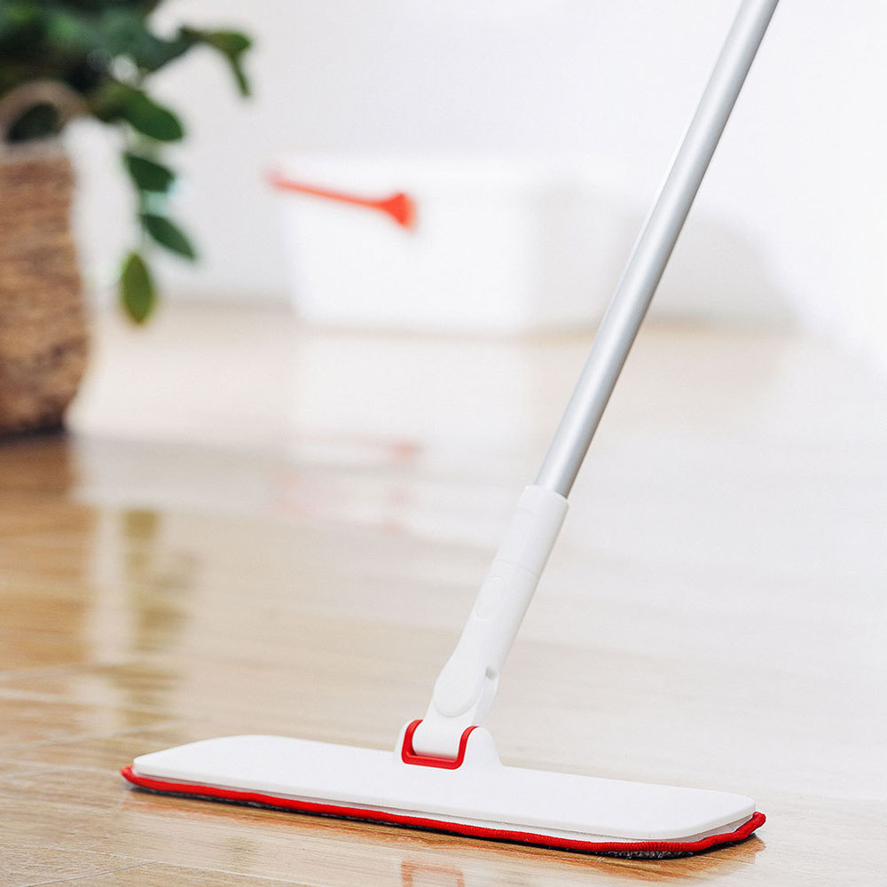 

YIJIE YC Non-woven Disposable Mop Wet Dry Double Use Ring Hook Design Silm Flat Mop Aluminum Floor Mop from Xiaomi Youpin