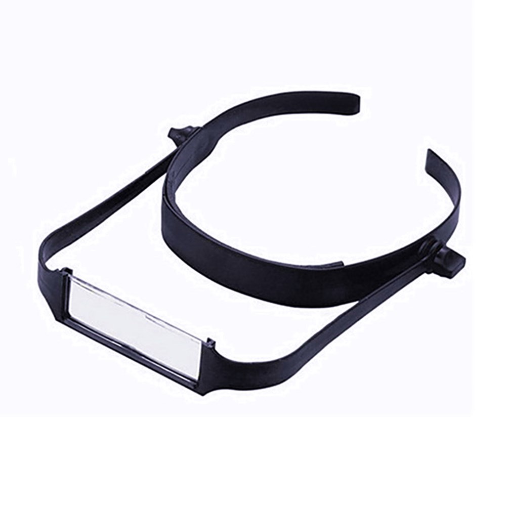 

Headband Magnifier 1.6x/2x/ 2.5x/ 3.5x Adjustable ABS Plastic Lens Adjustable Reading Glasses Head Wearing Middle-aged Headband loupe