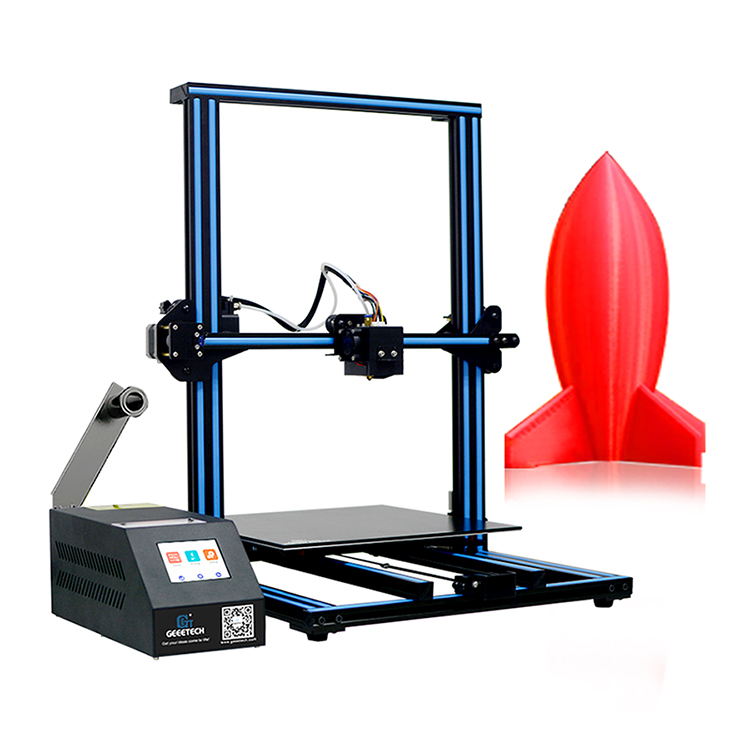 

Настольный 3D-принтер Geeetech® A30 320 * 320 * 420 мм Большой размер печати с автоматическим регулированием нити накали