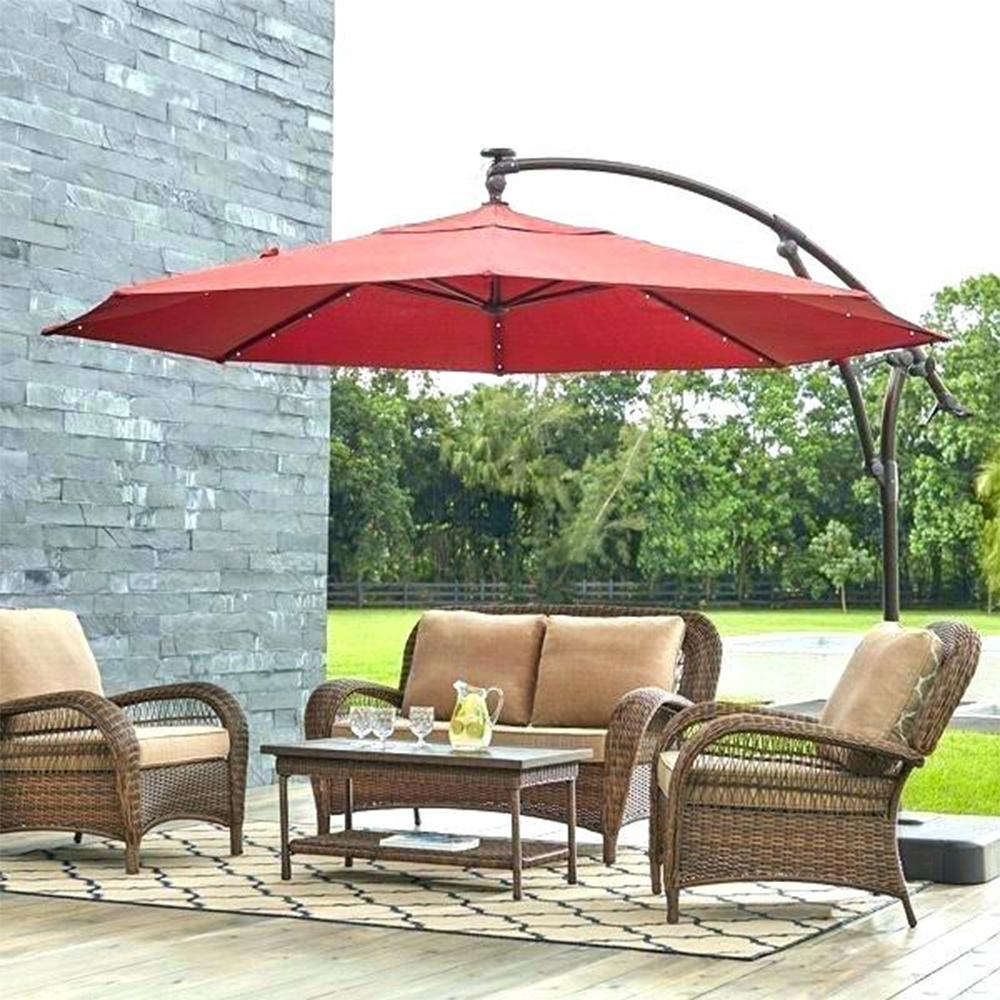 GREATT OUTDOOR Umbrella Canopy Replacement Fabric Garden Parasol Roof For 8 Arm Sun Cover 2