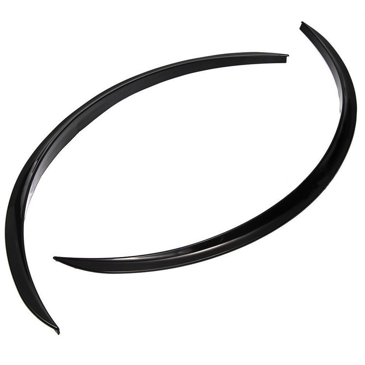 

Car Auto Wheel Fender Eyebrow Protector Sticker Black Carbon Fiber Rubber Strip