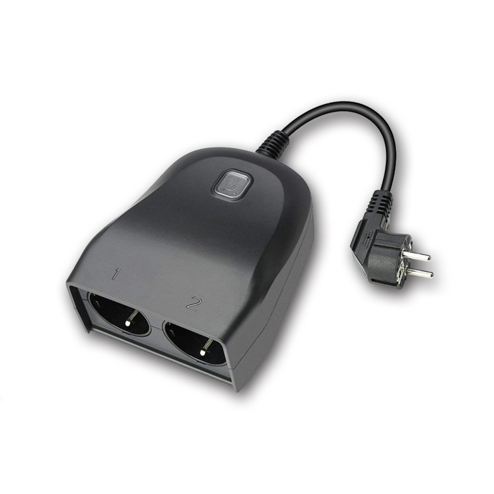 

Bakeey 10A Dual EU Plug Outdoor IP44 Waterproof Smart WIFI Socket Outlet Support Alexa Google Home IFTTT