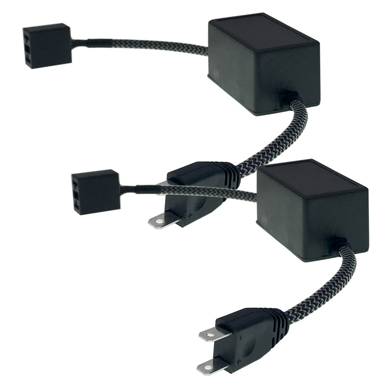 

M7 H7 LED Car Headlight Decoder HID Canbus Error Free Anti Flicker Resistor Canceler 9-32V 2PCS