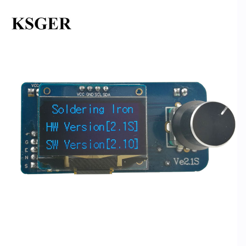 

KSGER STM32 OLED Soldering Station T12 Iron Tips V2.1S Controller Welding Tools Sunction Tin Pump Electric High Quality