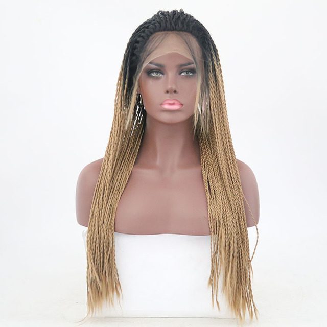 

Small Scorpion Twisted Viscera Stained Front Lace Wig