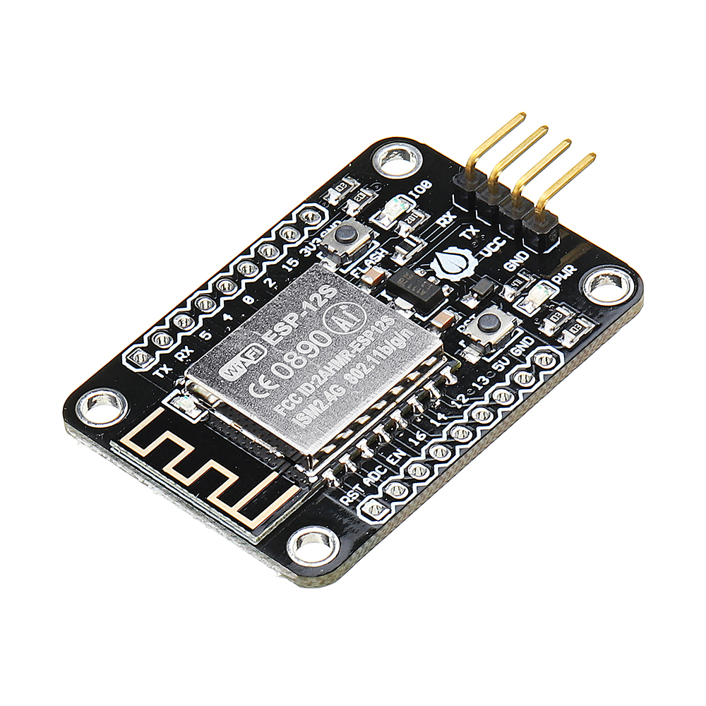 

YwRobot® ESP-12S Модуль последовательного порта для WiFi беспроводной передачи, совместимый для Arduino