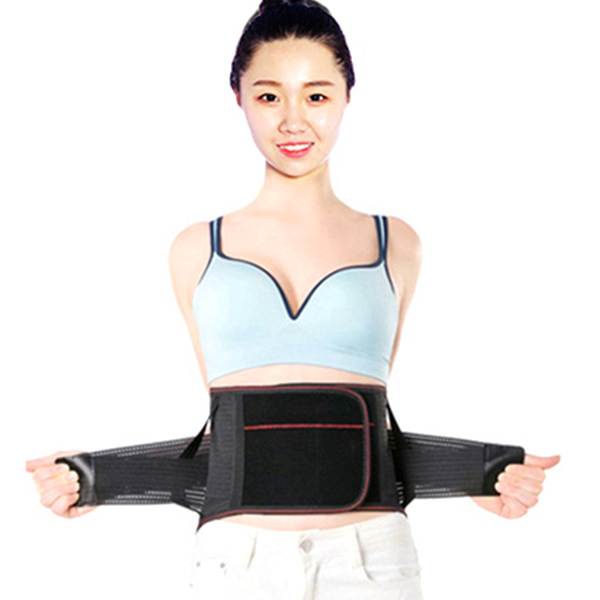 

Магнитный поясничный поясник для коррекции талии Ремень Спортзал Yoga Спортивный протектор со стальным эластичным животом Стандарты