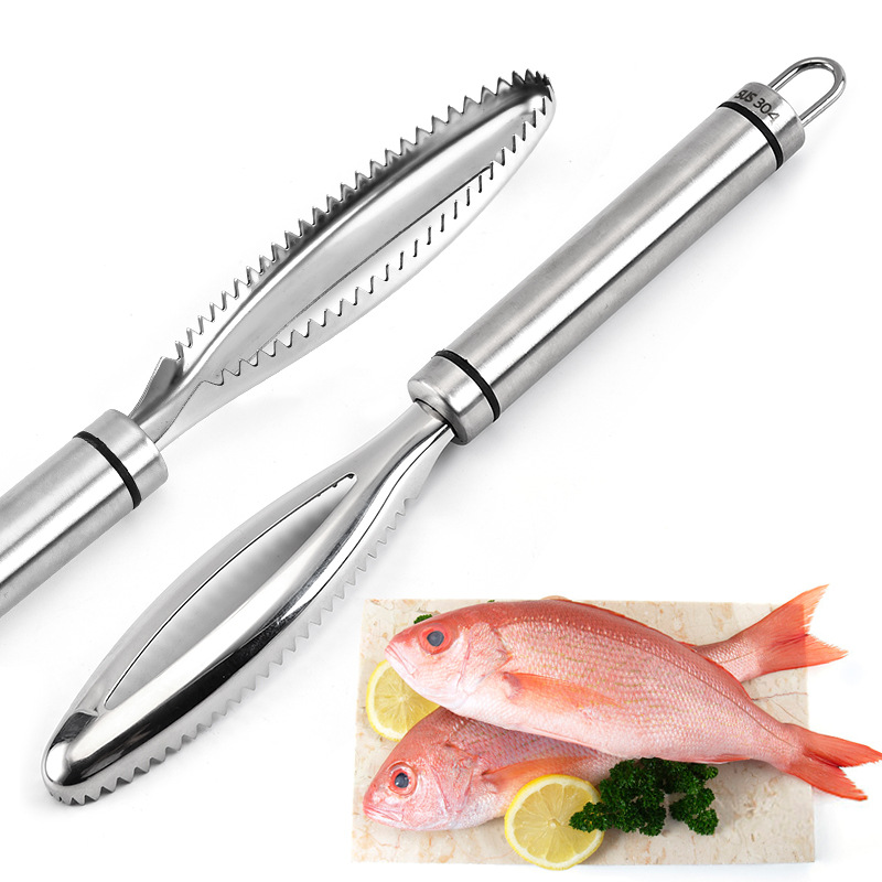 

Stainless Steel Kitchen Scraping Scales Fish Scale Scraper