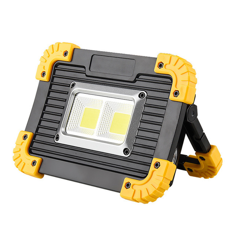 

GM812 2x20W COB 4 Modes Rechargeable Work Light Portable Outdoor Mobile Power Bank
