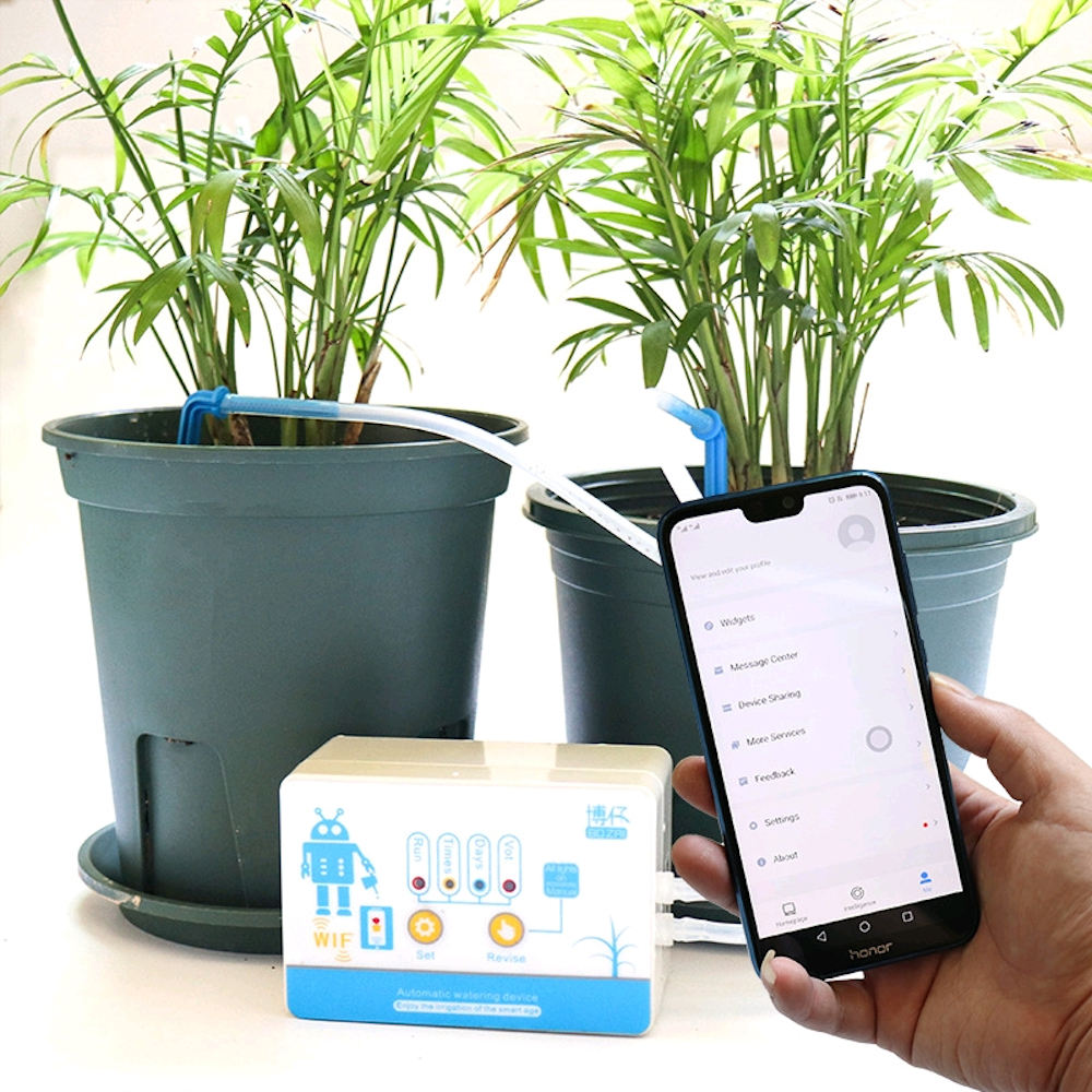 Find Trickle Irrigation Watering Device WIFI Remote Watering Pump Controller Indoor Plants Drip Water Pump Timer System for Sale on Gipsybee.com with cryptocurrencies