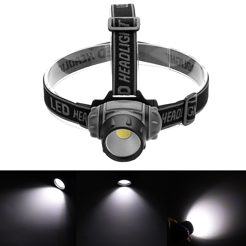 

BIKIGHT 550LM COB LED Headlamp 3 Modes Lightweight Camping Light Hunting Emergency Lantern