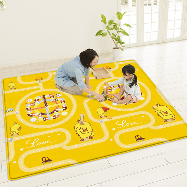 

1876# Huaying Double-sided Baby Crawling Mat Baby Living Room Climbing Mat Home Odorless Moisture-proof Children's Mat