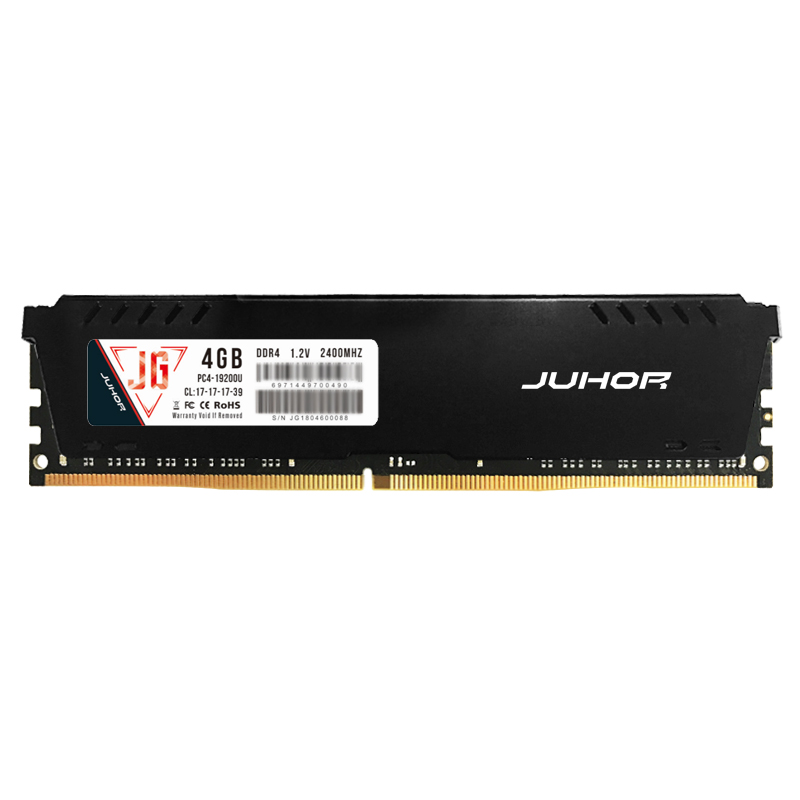 

Juhor DDR4 4GB 8GB 16GB 2400Mhz 1.2V 288 Pin RAM Cooling Computer Memory For Desktop PC Computer