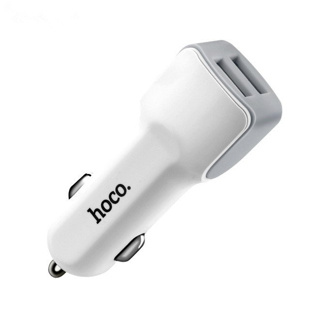 

HOCO Универсальный двойной выход USB 5V2.4A Быстрый USB Авто Адаптер зарядного устройства для Iphone X 8 7 Plus