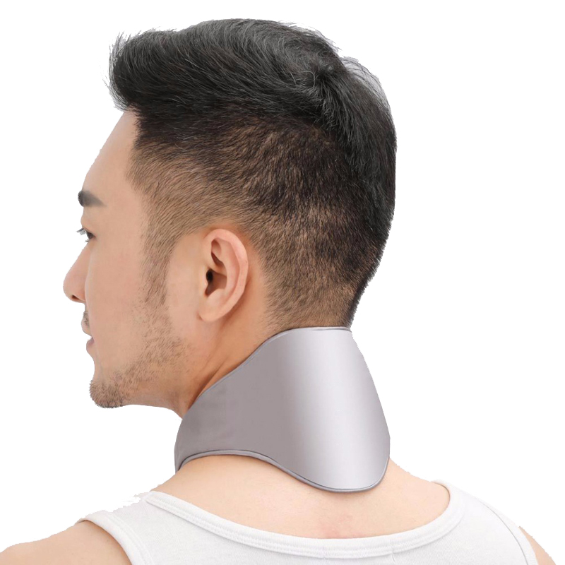 C10 PMA Graphene Therapy Heating Neck Massager 3 Gear 100% Silk Breathable Neck Support Strap