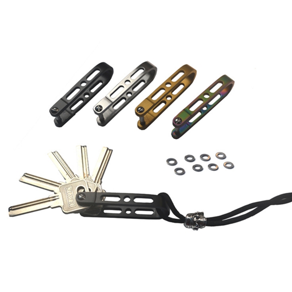 

AOTDDOR® E2215 Stainless Steel U-type Key Holders EDC Tools - 4 Colors