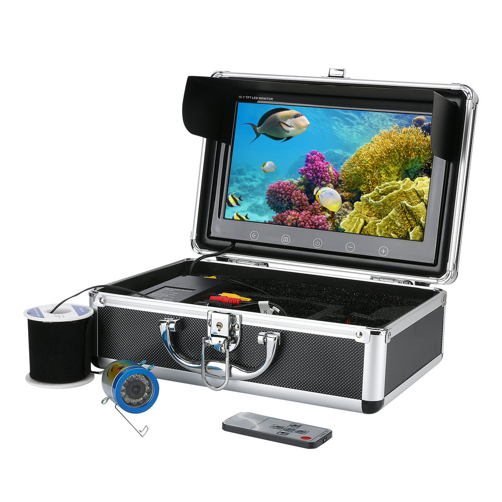 

Подводный 10inch камера HD Visual Рыбалка Система с LCD Экран IR/Светодиодный Инфракрасный Лампа ICE Рыбалка Горячие предложения
