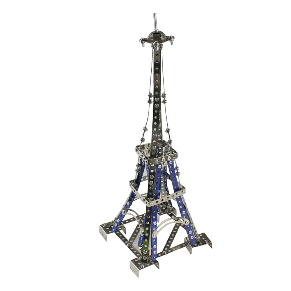 

MoFun 3D Metal Puzzle The Eiffel Tower Model Building из нержавеющей стали Harley мотоцикл 352PCS