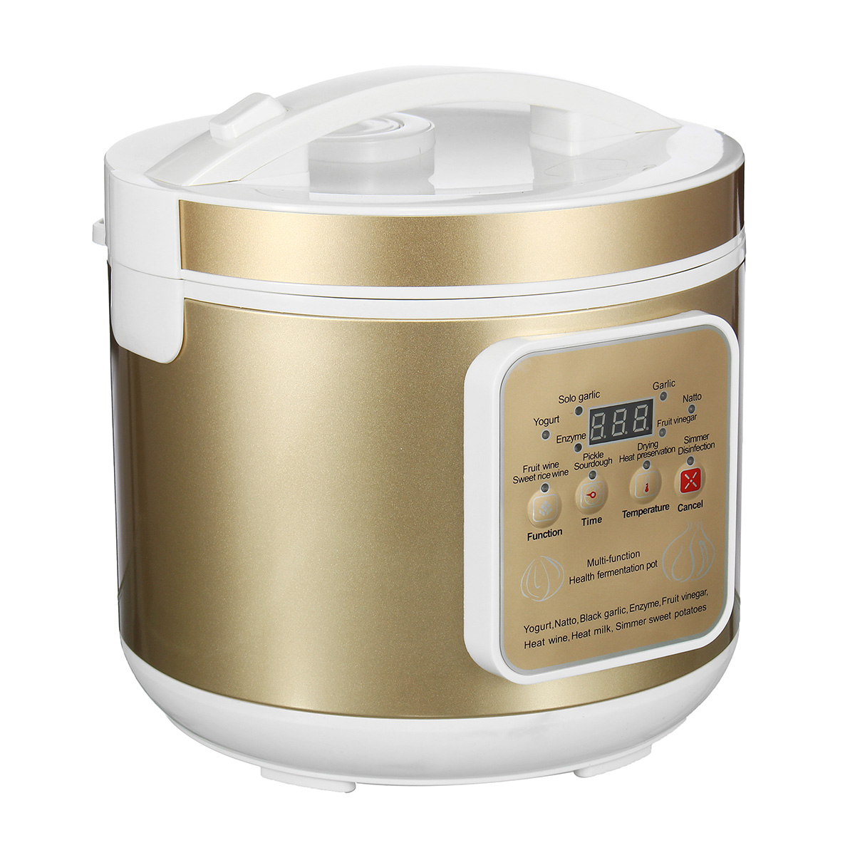 6L Large Capacity Automatic Black Garlic Fermenter Yoghurt Natto Maker Machine 22