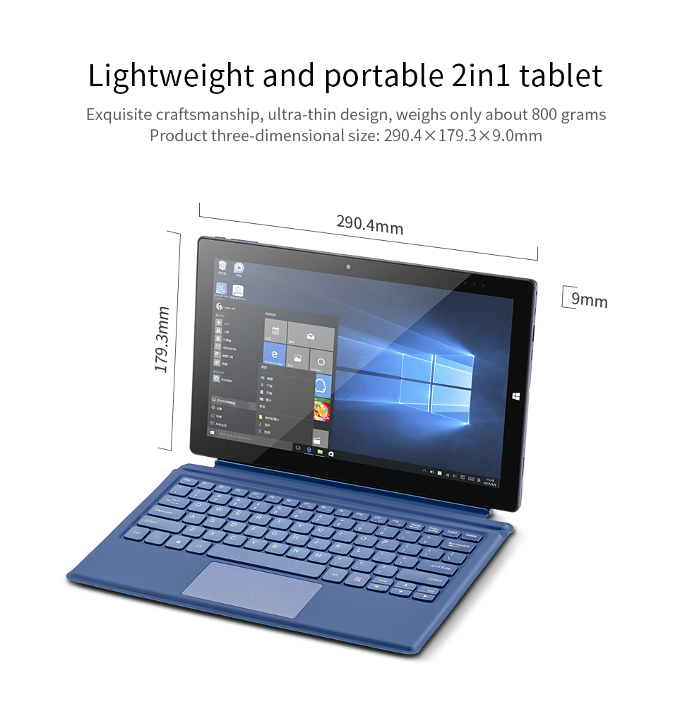PIPO W11 Intel Gemini Lake N4120 8GB RAM 128GB ROM 11.6 Inch Windows 10 Tablet with Keyboard Stylus Pen 26