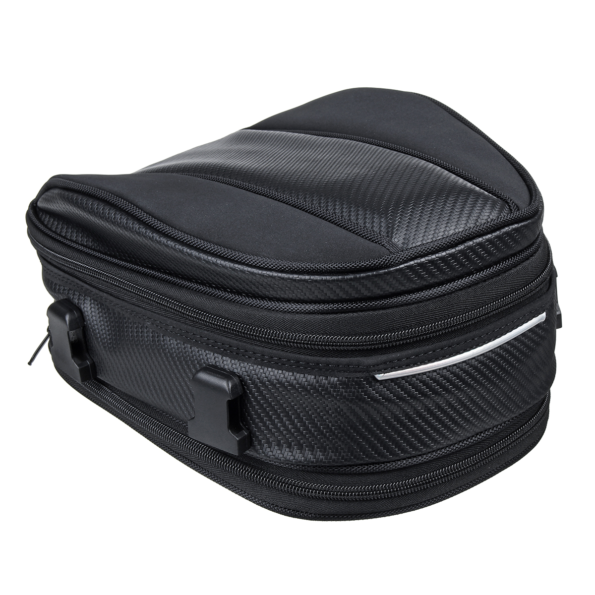 

Waterproof Motorcycle Motorbike Reflective Rear Seat Saddlebags Helmet Luggage Storage Bag