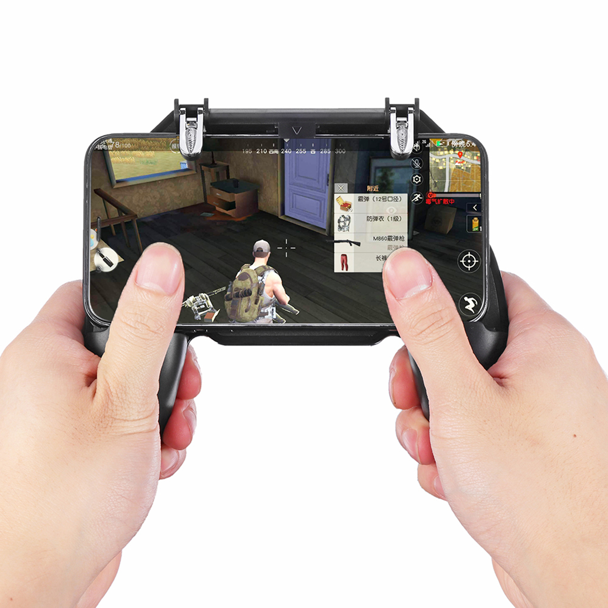

Геймпад Джойстик Fire Trigger Shooter Кнопка Игровой контроллер для PUBG Мобильная игра для Смартфон