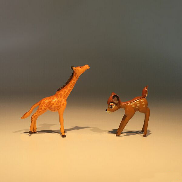 

Крошечный размер олень жираф мини украшение изделия кукольный / офис / дом / автомобиль для меблировки
