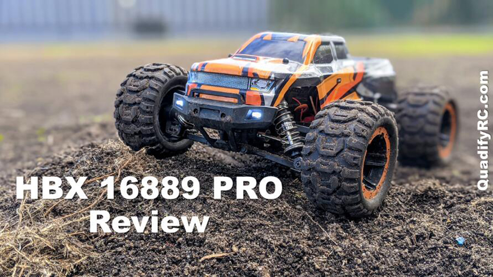 €118 with Coupon for HBX 16889A Pro 1/16 2.4G 4WD Brushless RC Car - BANGGOOD
