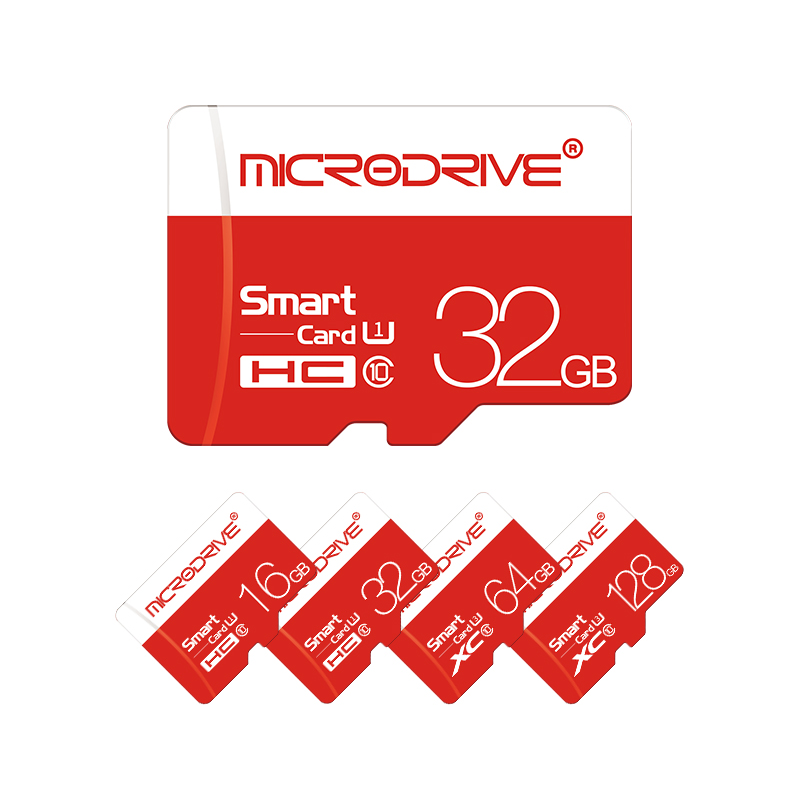 

MicroDrive 8GB 16GB 32GB 64GB 128GB Class 10 High Speed TF Memory Card With Card Adapter For Mobile Phone iPhone Samsung Huawei Xiaomi