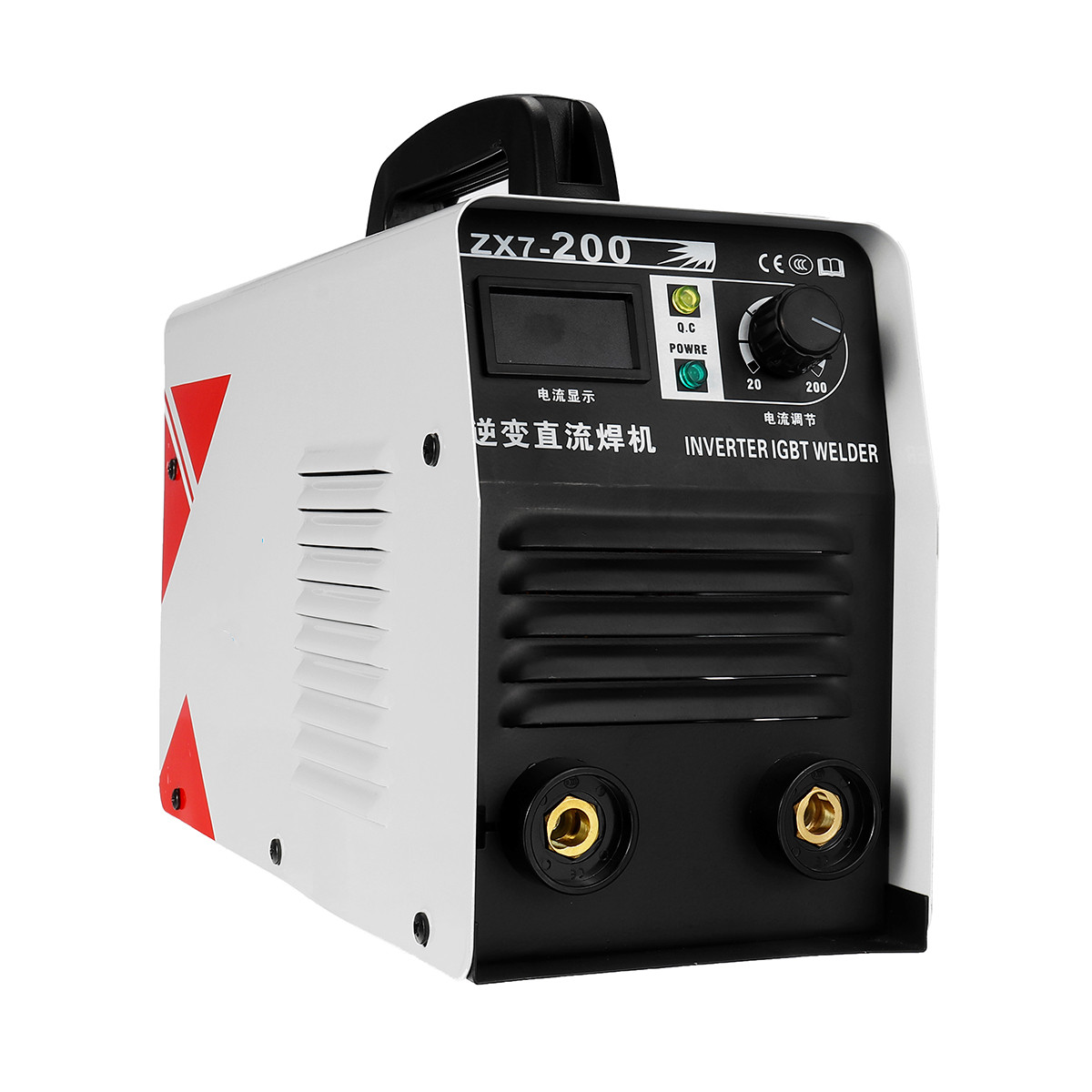 

ZX7-200 Mini Handheld MMA LED Electric IGBT Welding Machine 20-250A Inverter ARC Welding Machine