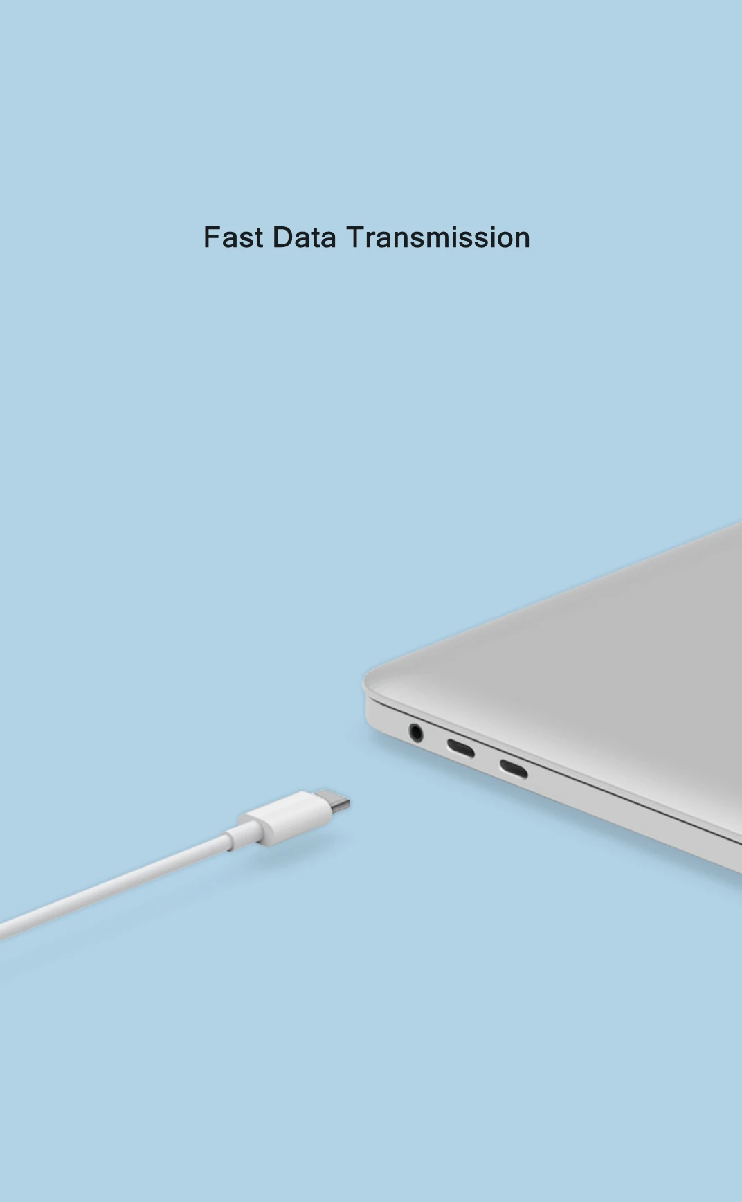 F87Ca426 4D4A 46B8 9020 A315B74A79Af.png Xiaomi Original Xiaomi Usb Cable, Usb Type-C And Apple Lightning Connectors. Mfi Certification. Length 1 Meter. White Color Xiaomi Xiaomi Mi Usb-C To Lightning Cable 1M White