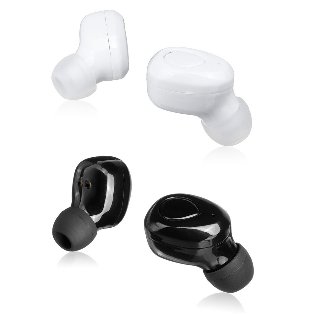 

Portable bluetooth Wireless Earphone Headset Twins Earbuds For Tablet Cellphone