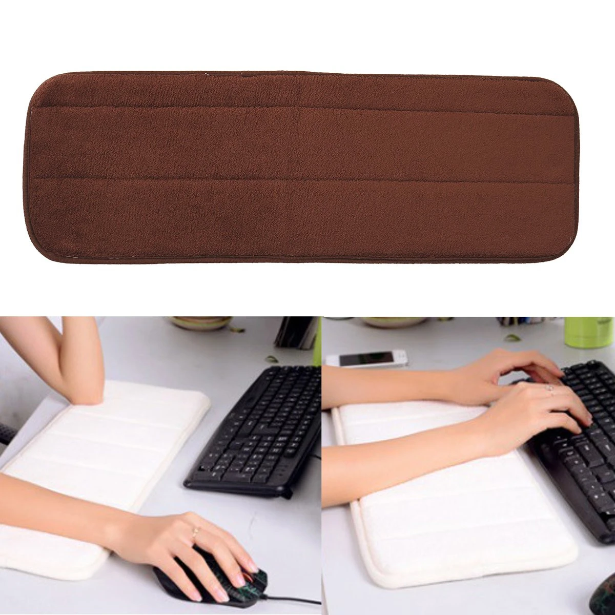 Wrist Raised Hands Rest Pad Support Memory Cushion Elbow Guard For Macbook PC Keyboard