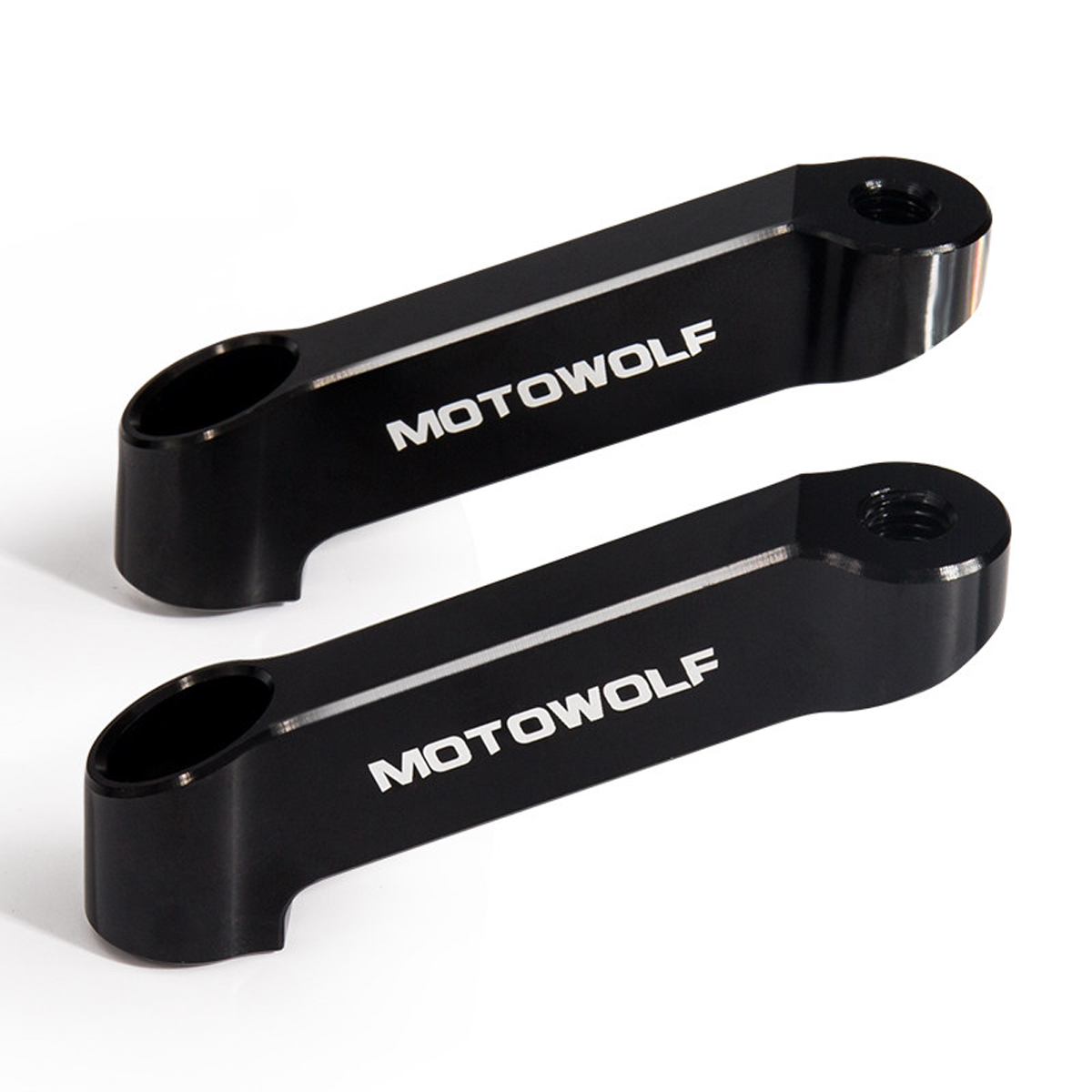 

MOTOWOLF 8mm CNC Mirrors Riser Extender Adaptor Aluminum Motorcycle Bracket