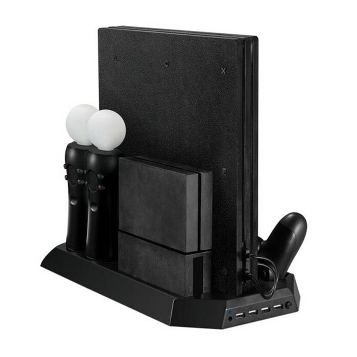 

Dual Cooling Station Vertical Stand with Gamepad Charging Dock for Playstation 4 PS4 VR PS4 Pro