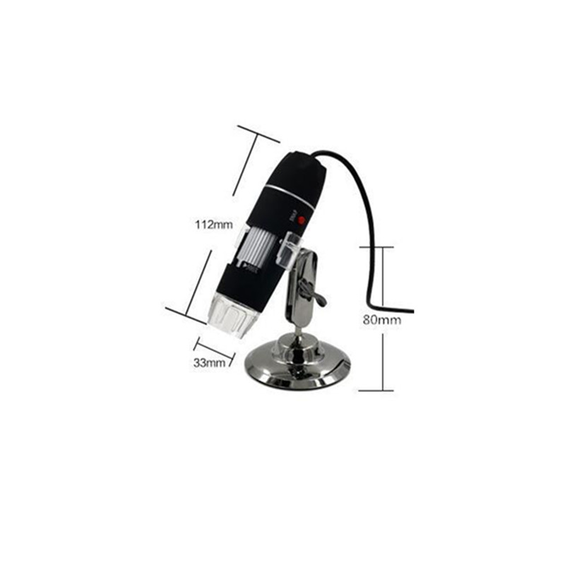 500X Zoom 8LED USB-цифровой микроскоп с ручным эндоскопом с подставкой для держателя