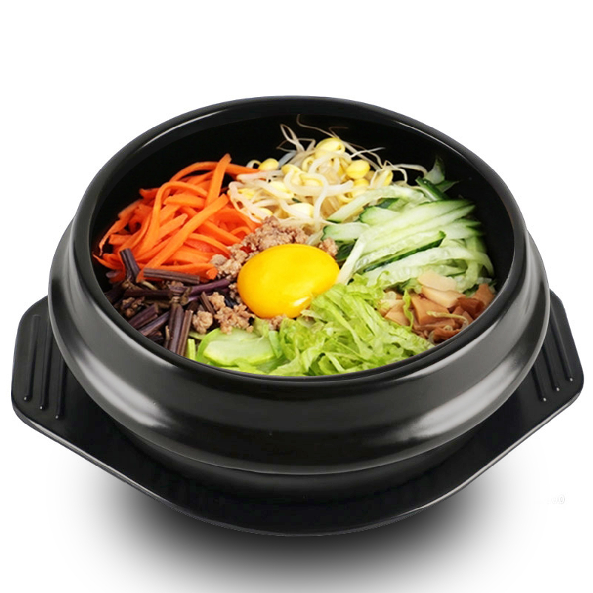 

Корейский DOLSOT миска Большой размер глиняной посуды Каменный горшок Бибимбап Кулинария + Набор для ринга Райс