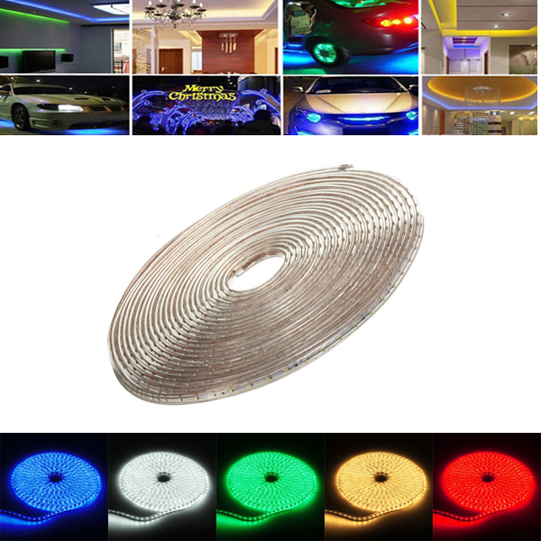 Find 12M 42W Waterproof IP67 SMD 3528 720 LED Strip Rope Light Christmas Party Outdoor AC 220V for Sale on Gipsybee.com with cryptocurrencies