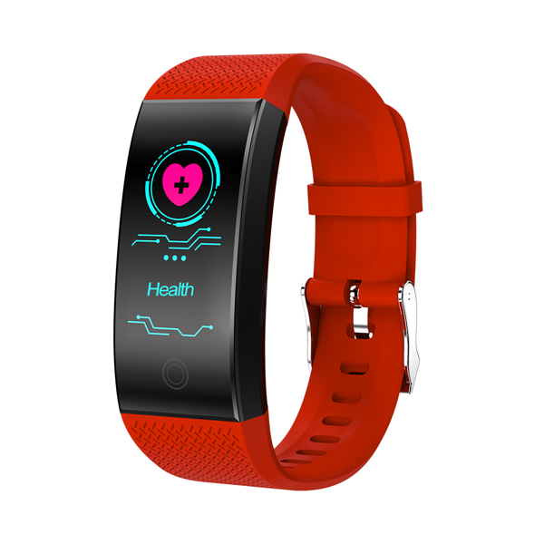 

Bakeey QW18 0.96inch IPS IP68 Heart Rate Monitor Multi-sport Mode Fitness Tracker Smart Wristband