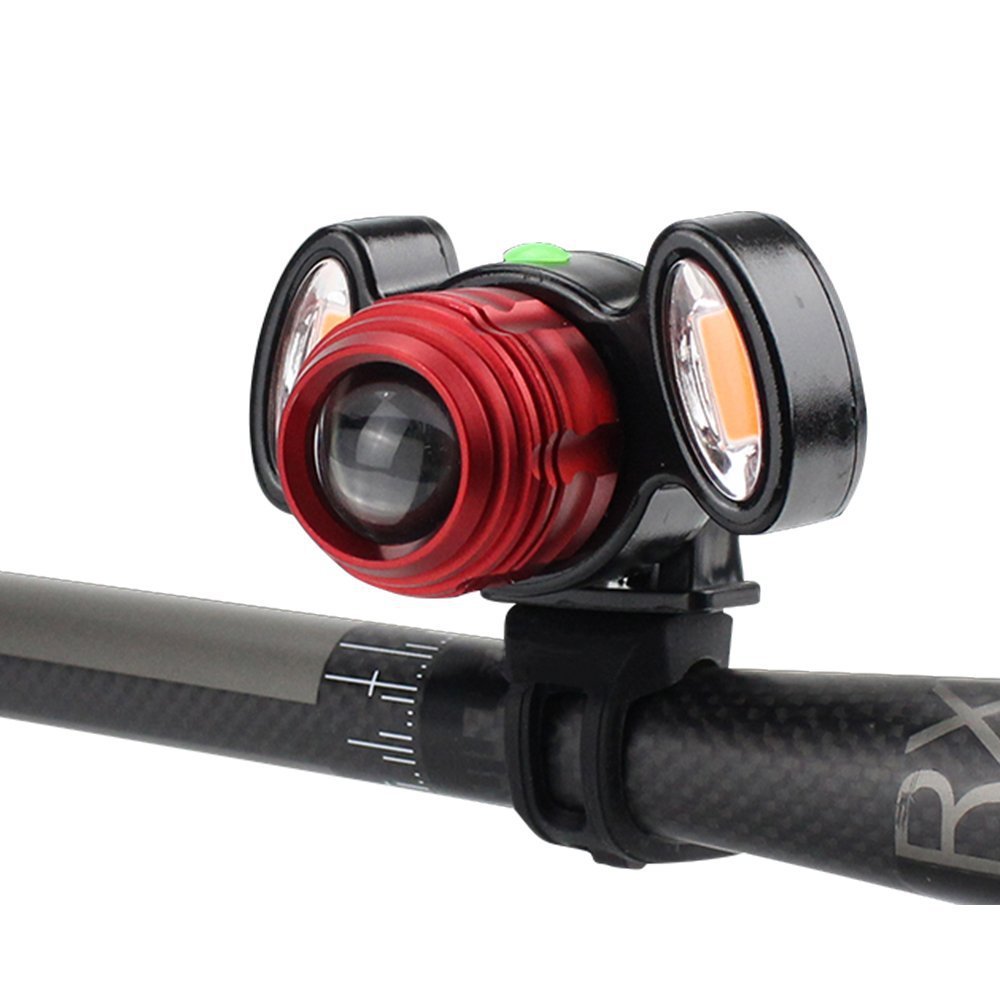 

XANES ML04 800LM T6 Bicycle Warning Light Zoomable IPX6 Waterproof Bike Front Light 4 Modes USB Charging